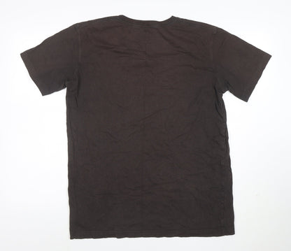 Columbia Men's Brown Graphic Outdoor T-Shirt Size L Cotton