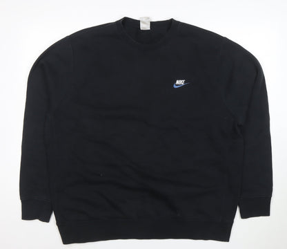 Nike Men's Black XL Pullover Crew Neck Sweatshirt