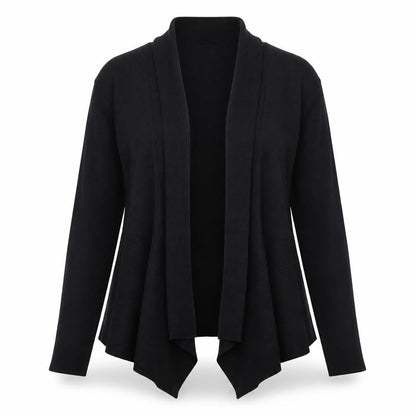 89th + Madison Women's Black Long Sleeve Knit Cardigan L