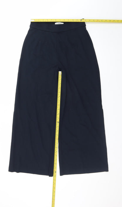 Marks and Spencer Women’s Black Wide-Leg Stretch Trousers Size 10