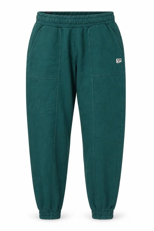 Puma Men's Green Jogger Sweatpants M Regular Fit