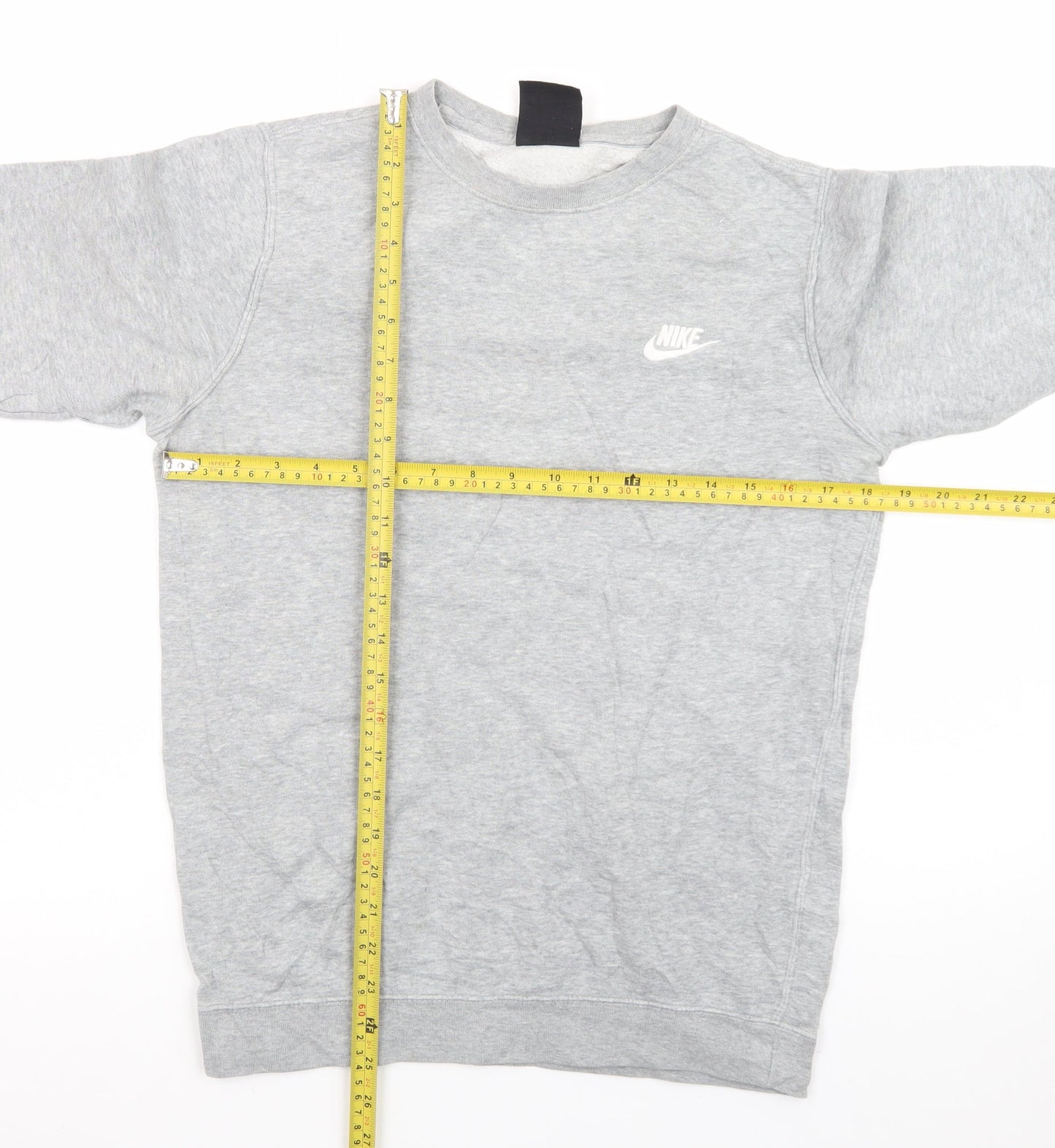 Nike Men's Grey XS Crew Neck Pullover Sweatshirt