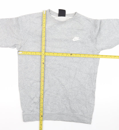 Nike Men's Grey XS Crew Neck Pullover Sweatshirt