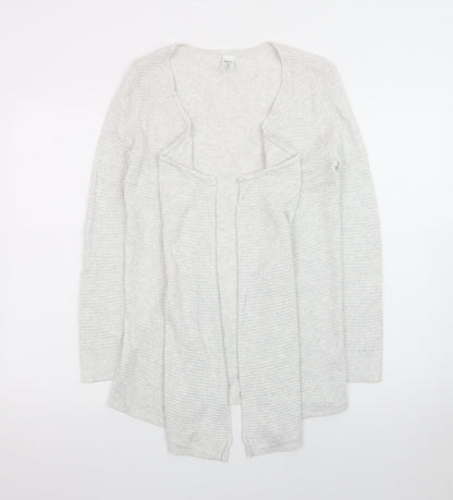 Gap Women’s Grey XS Lightweight Open Knit Cardigan