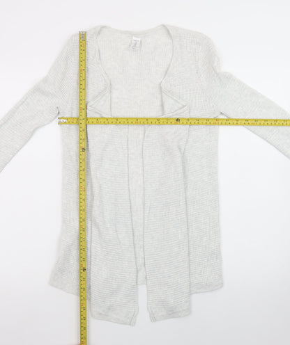 Gap Women’s Grey XS Lightweight Open Knit Cardigan