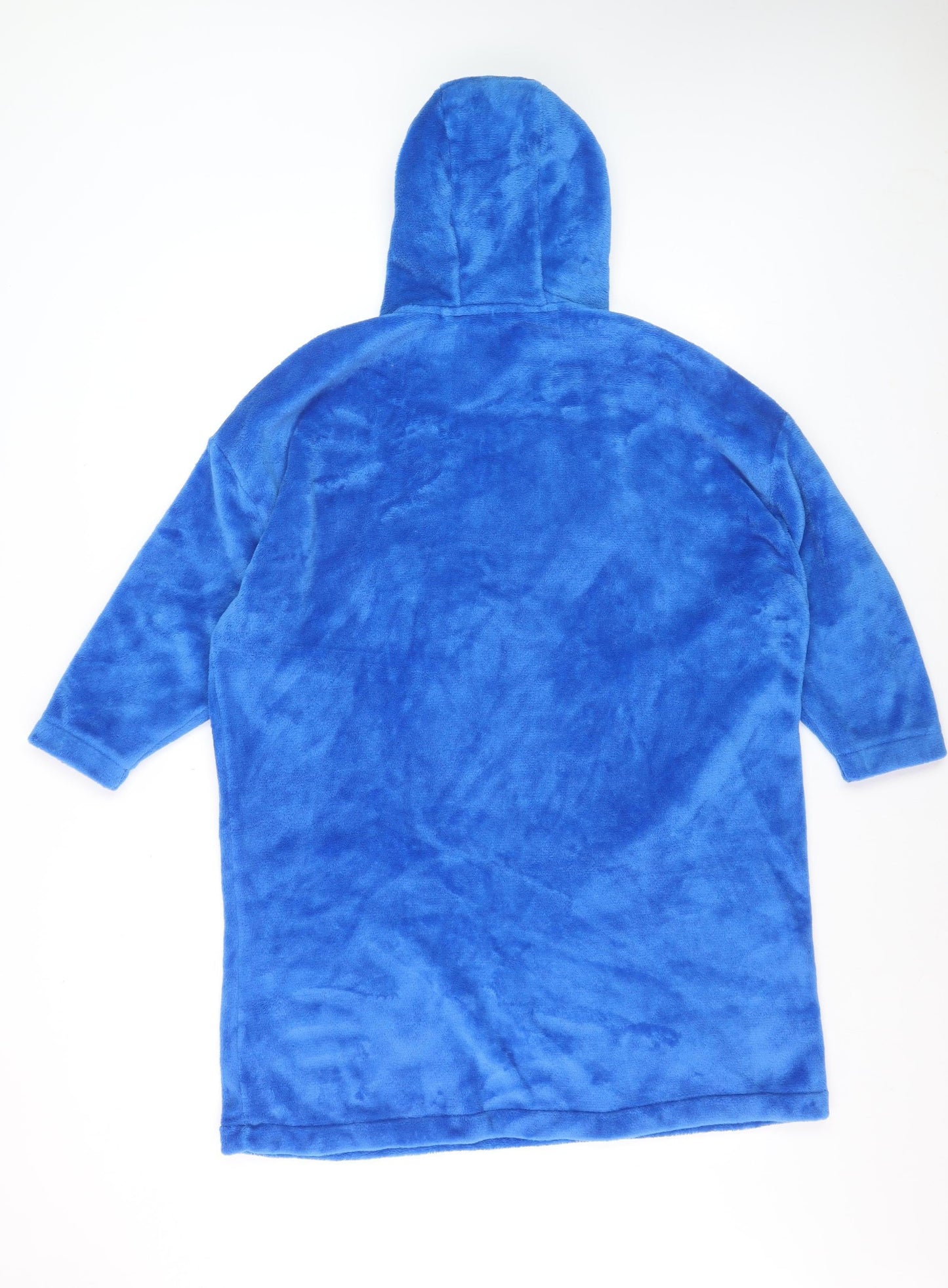 Sonic The Hedgehog Boys Blue Hooded Fleece Robe 7-10 Years