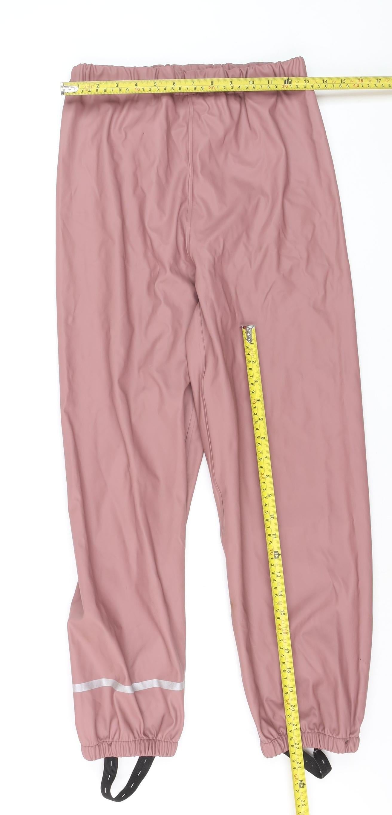 Name It Girls Pink Waterproof Ski Trousers 11 Years Reflective Lined