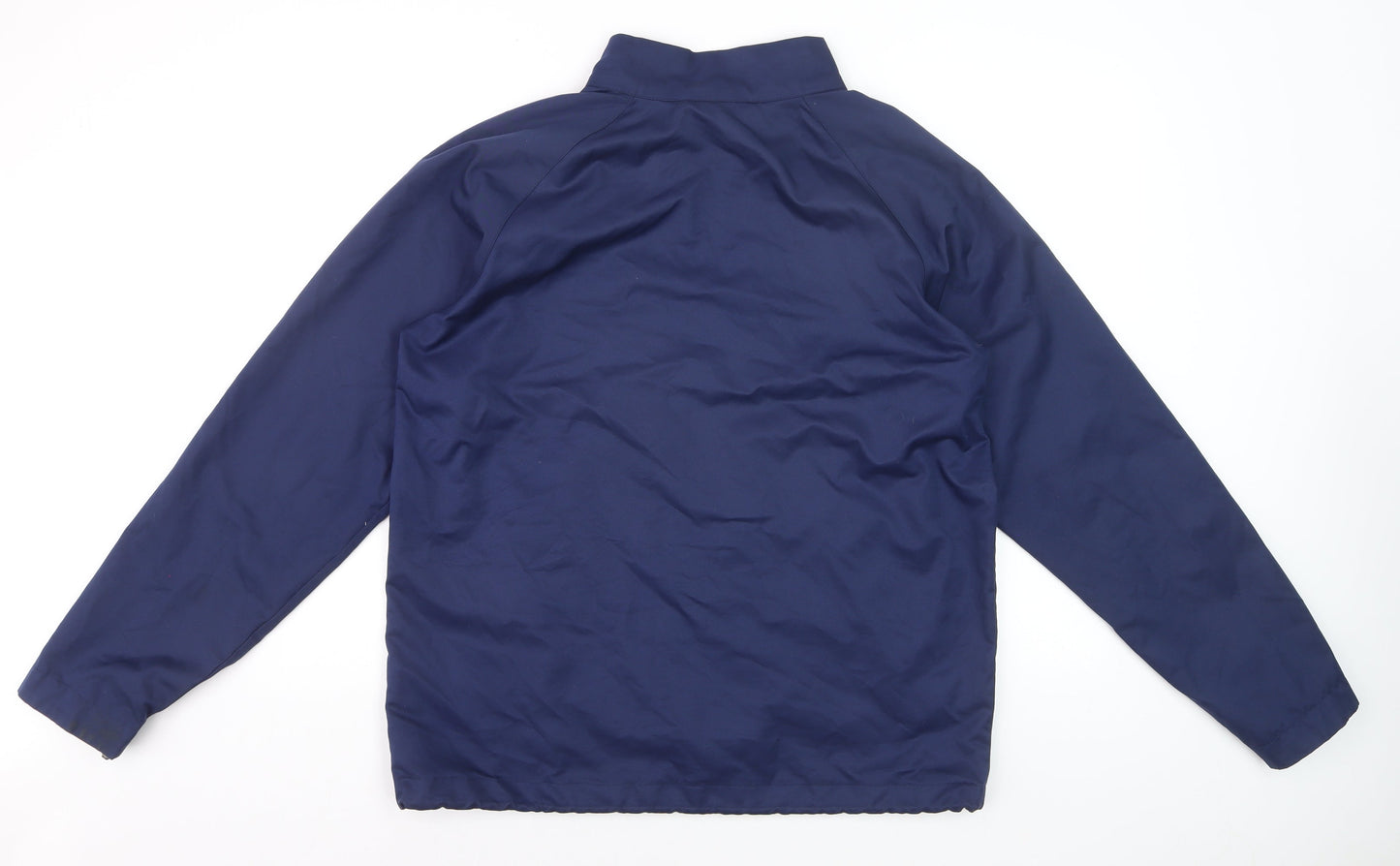 Nike 6.0 Men's Blue Full Zip Bomber Jacket Size M Polyester