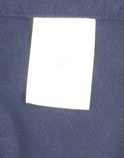 Lands' End Womens Blue Cotton Knit Cardigan Small