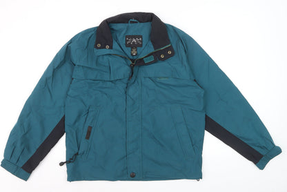 Storm Tech Men's Green XS Windbreaker Jacket Water Resistant Nylon