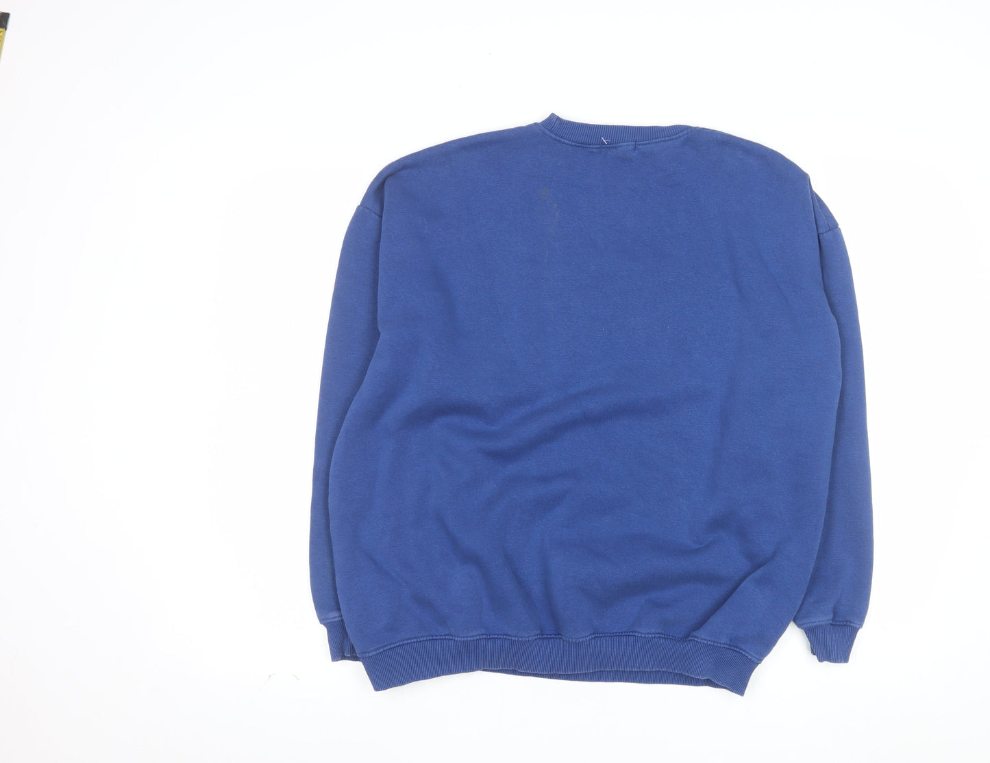 PrettyLittleThing Women Blue Hamptons New York Pullover Sweatshirt M