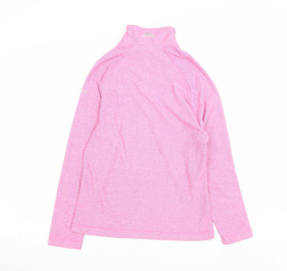 Trespass Womens Pink XS 1/2 Zip Pullover Sweatshirt