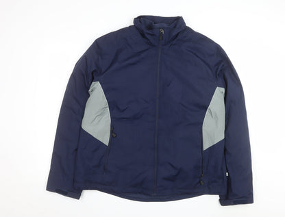 North End Women's Blue XL Lightweight Windbreaker Jacket
