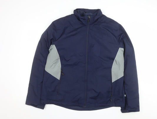 North End Women's Blue XL Lightweight Windbreaker Jacket