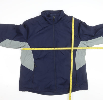North End Women's Blue XL Lightweight Windbreaker Jacket
