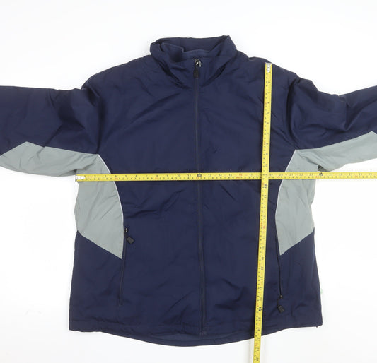 North End Women's Blue XL Lightweight Windbreaker Jacket