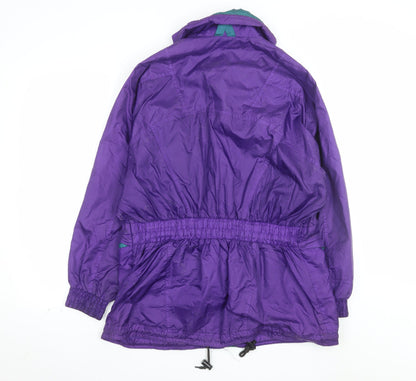 Winter Park Brooks Women's Purple Nylon Parka Jacket Size S