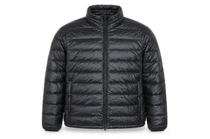 CAMP7 Men's Black Puffer Jacket Medium Lightweight Down Outdoor