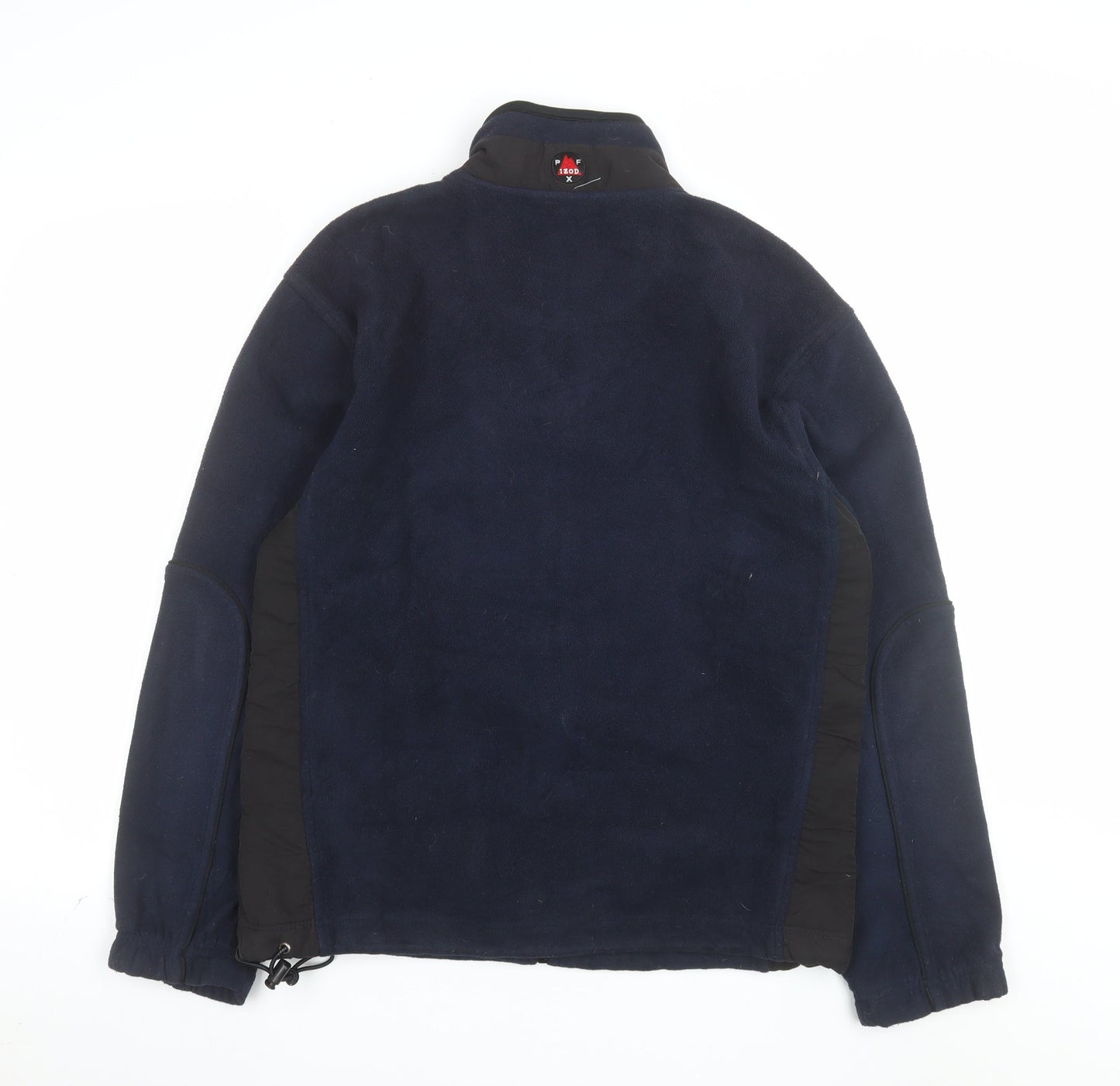 IZOD PerformX Men's Blue Full Zip Fleece Sweatshirt Medium