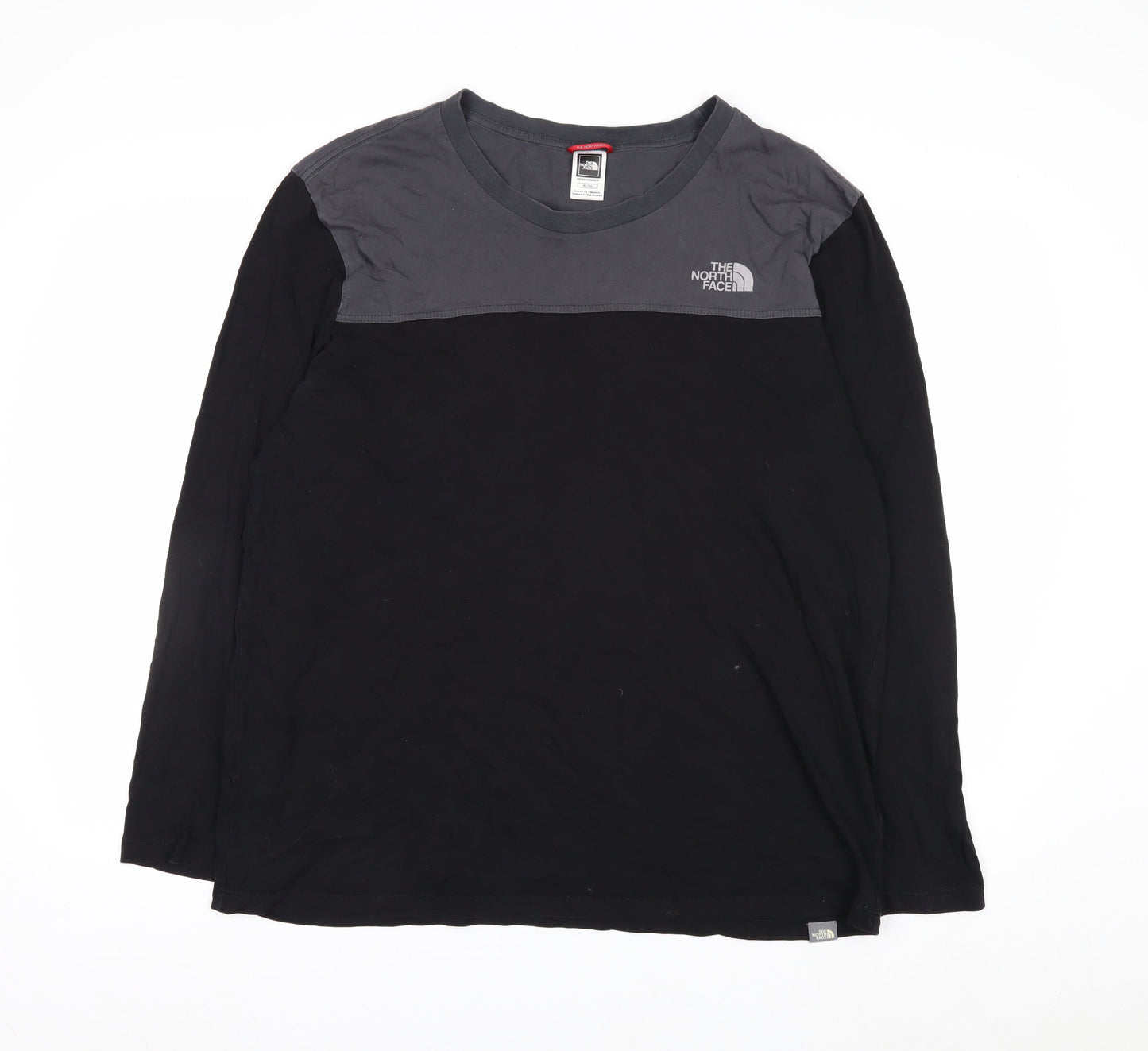 The North Face Men’s Black XL Long Sleeve Cotton Crew Casual Top