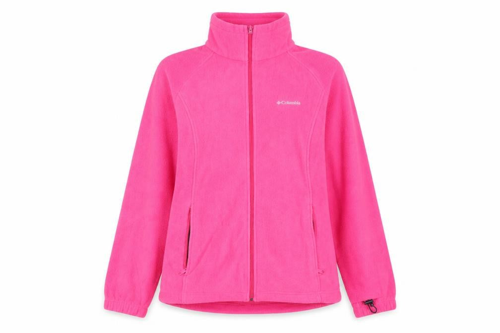 Columbia Women’s Pink Full Zip Fleece Hoodie XL