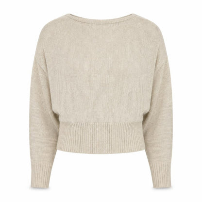 Marks and Spencer Women’s Beige Lightweight Knit Jumper Size S