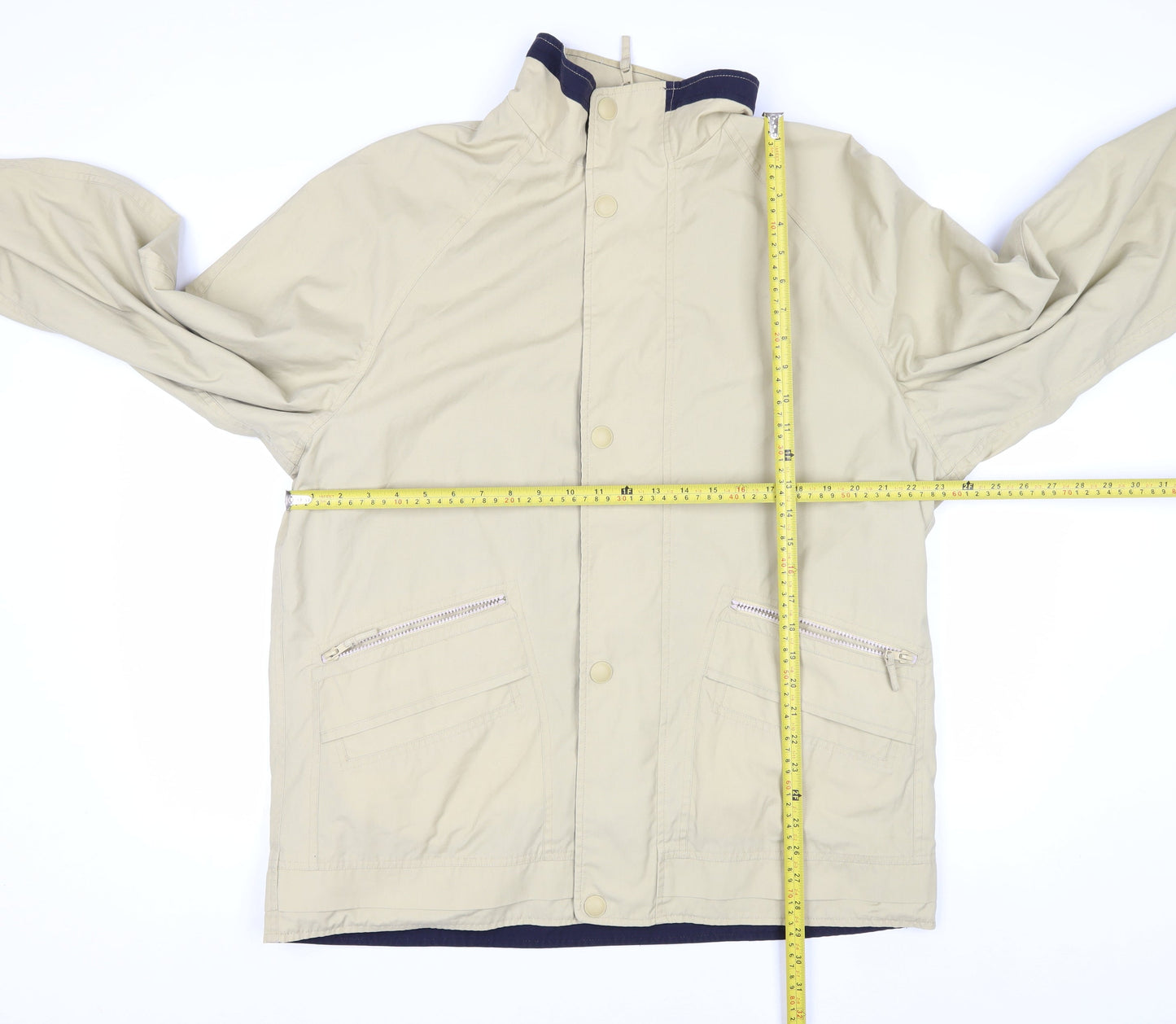 Sea Barrier Men's Beige Water Resistant L Jacket