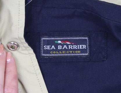 Sea Barrier Men's Beige Water Resistant L Jacket
