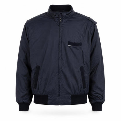 Rene de France Men's Black XL Bomber Jacket Classic Style