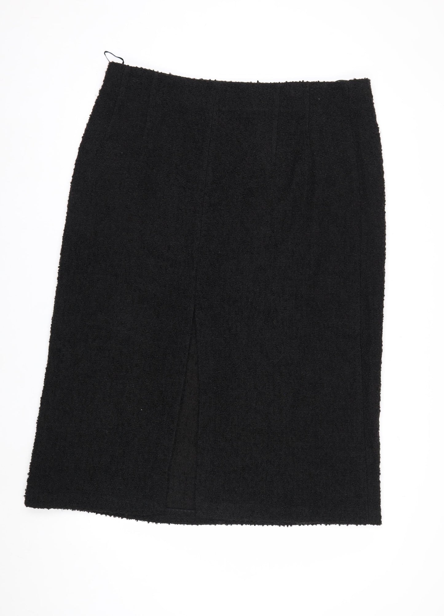 Marks and Spencer Womens Black Knee Length Pencil Skirt Size 20