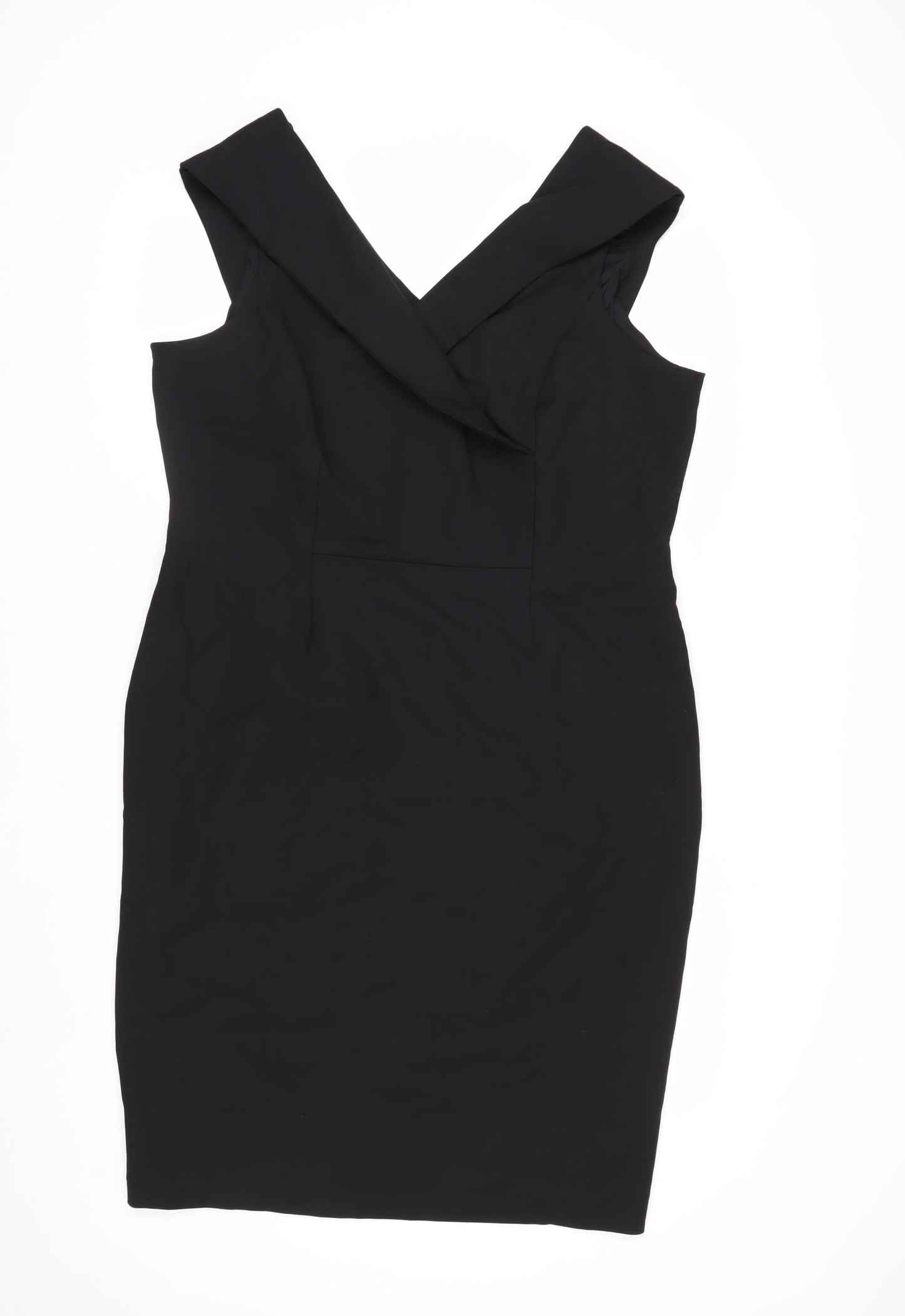 Marks and Spencer Women’s Black Size 18 Sleeveless Sheath Dress
