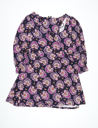 Next Women’s Multicoloured Floral A-Line Dress Size 18