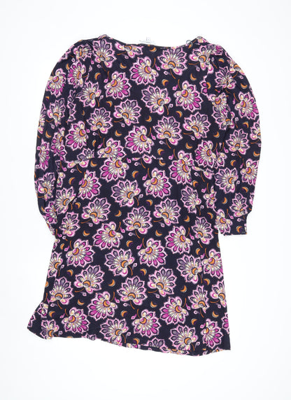 Next Women’s Multicoloured Floral A-Line Dress Size 18