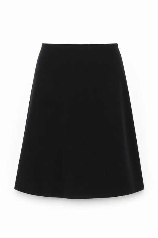 Marks and Spencer Women's Black A-Line Knee Length Skirt Size 10