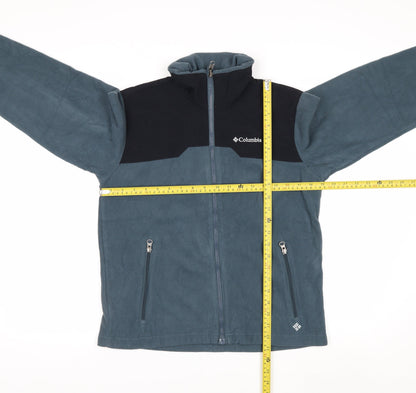 Columbia Women's Blue Full Zip Fleece Sweatshirt Size 14/16