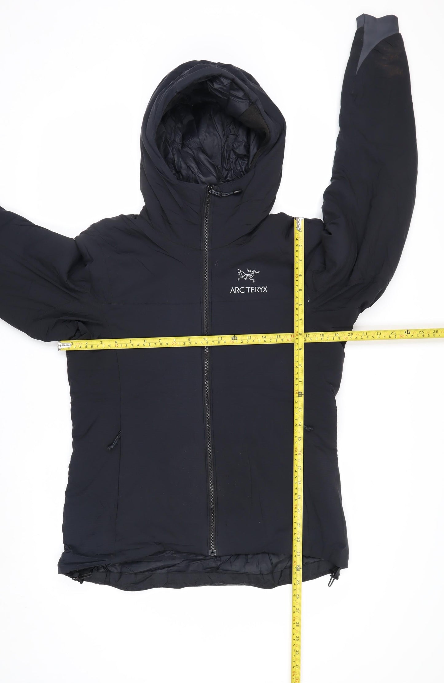 Arc'teryx Women's Black Hooded Insulated Puffer Jacket Size 10