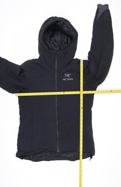 Arc'teryx Women's Black Hooded Insulated Puffer Jacket Size 10