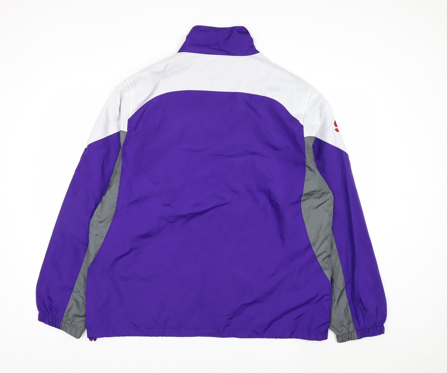 Dunbrooke Men’s Purple Windbreaker Jacket L American Football Style