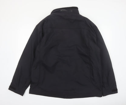 Stormtech Men's Black Softshell Jacket L Water Resistant Windproof