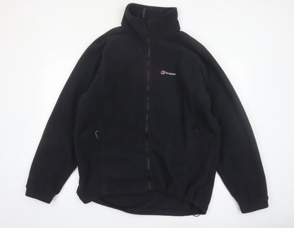Berghaus Men’s Black XL Fleece Jacket Full Zip Lightweight Outdoor