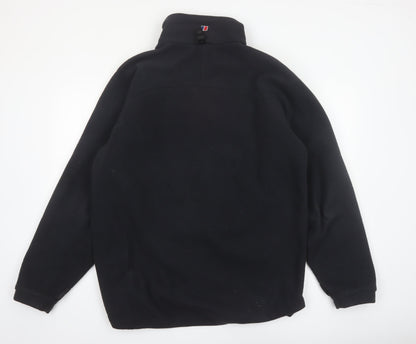 Berghaus Men’s Black XL Fleece Jacket Full Zip Lightweight Outdoor