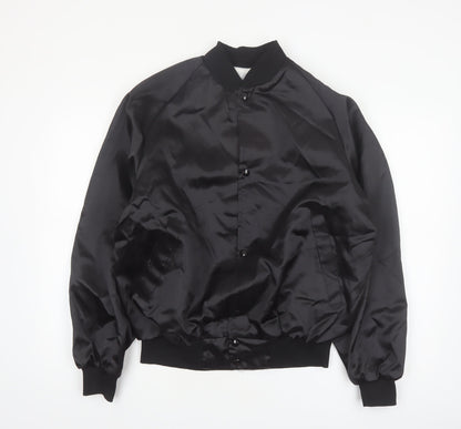 Westark USA Men's Black T-Birds Varsity Bomber Jacket Size L