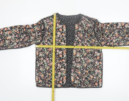 Marks and Spencer Women's Multicoloured Floral Quilted Jacket Size 10