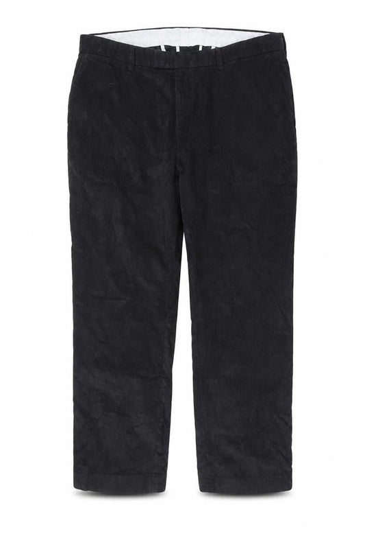 James Pringle Men's Black Corduroy Trousers 38W 29L Classic Fit