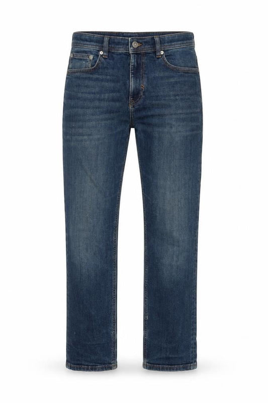 River Island Men’s Blue Straight Leg Denim Jeans 34/30