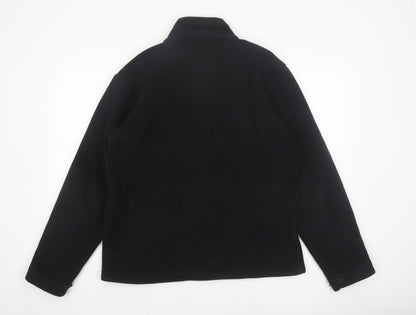 Jack Wolfskin Mens Black L Fleece Full Zip Outdoor Jacket