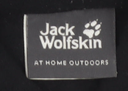 Jack Wolfskin Mens Black L Fleece Full Zip Outdoor Jacket