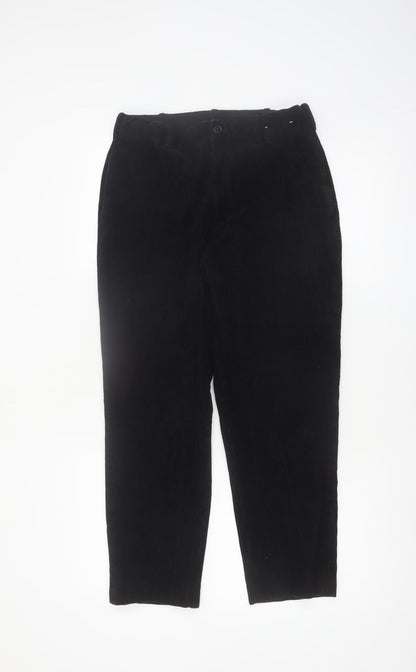 Marks and Spencer Women’s Black Corduroy Chino Trousers Size 12