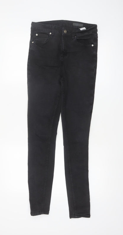 Marks and Spencer Women's Black Skinny Jeans Size 12 Long