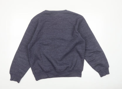 Scotland Collections Women's Grey Edinburgh Sweatshirt Small Cotton Blend